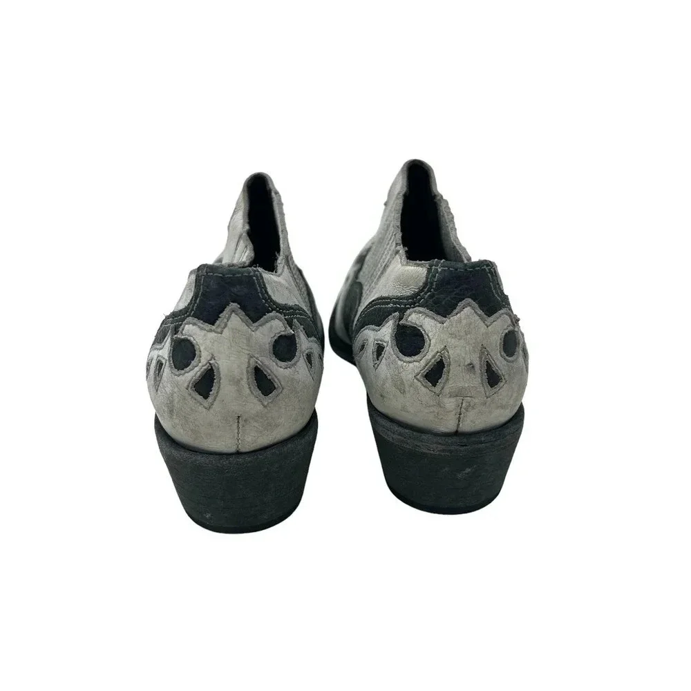 Matisse steely leather